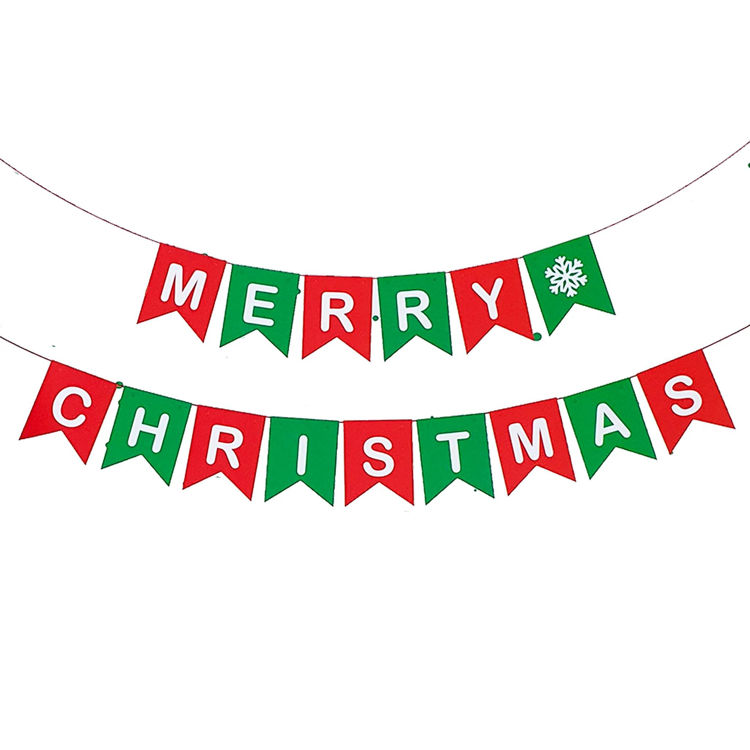 Picture of 307 MERRY CHRISTMAS BANNER DECORATIONS